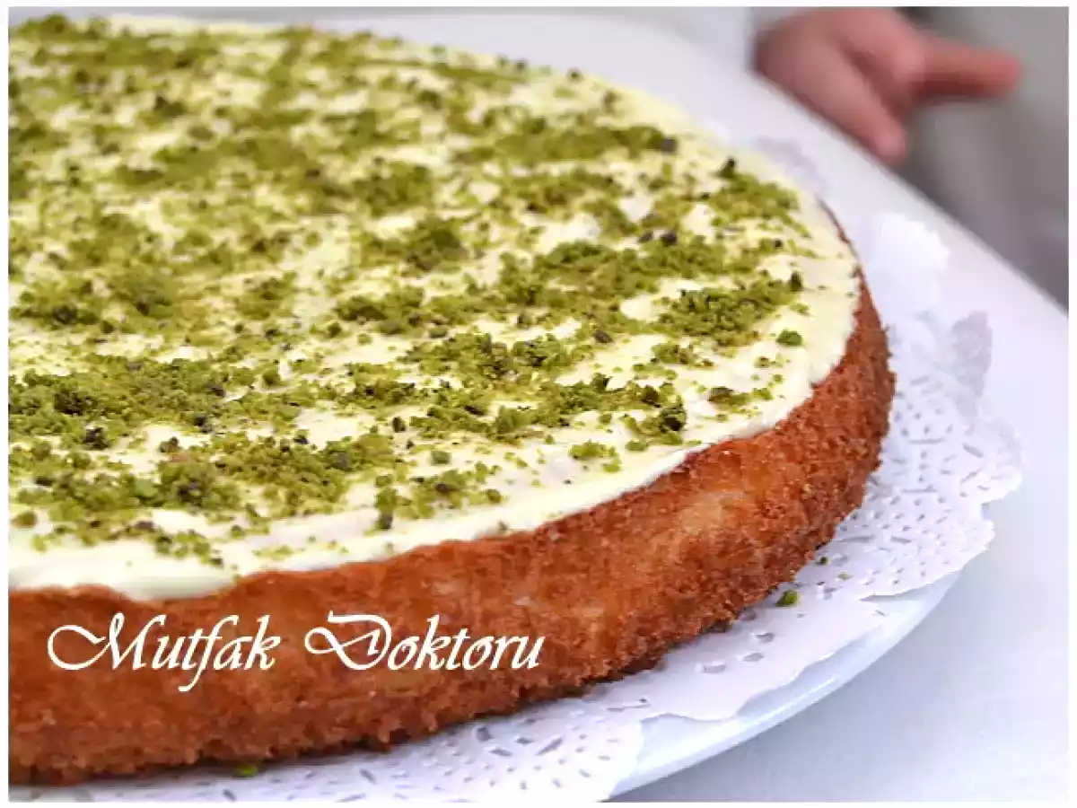 LİMONLU BEYAZ CİKOLATALI KEK