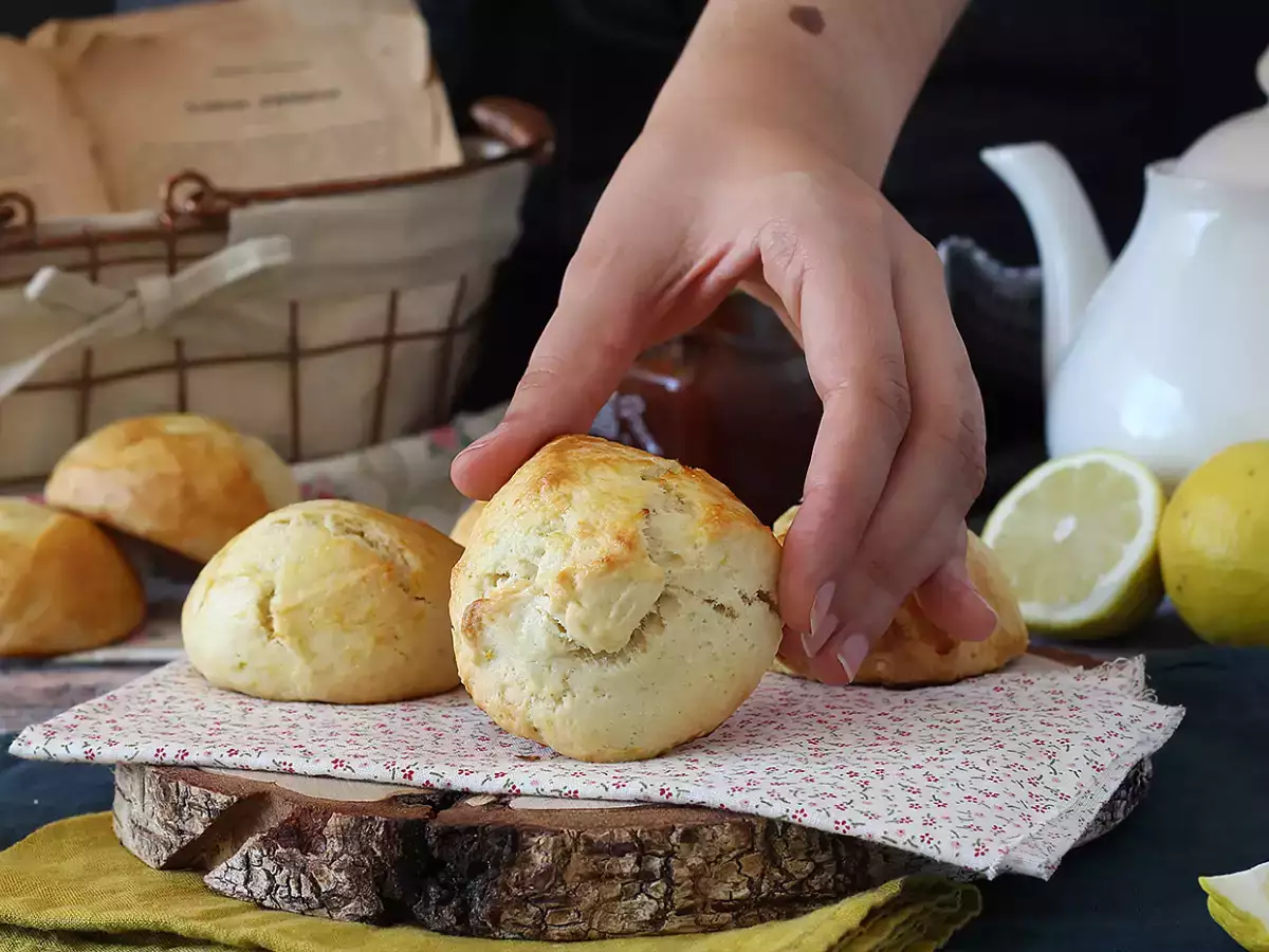 Limon Kabuğu Rendeli Scone Tarifi - fotoğraf 2