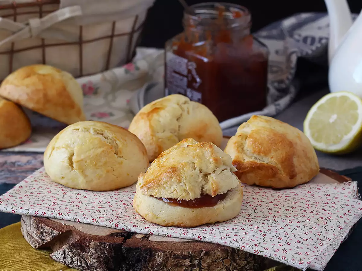 Limon Kabuğu Rendeli Scone Tarifi - fotoğraf 5