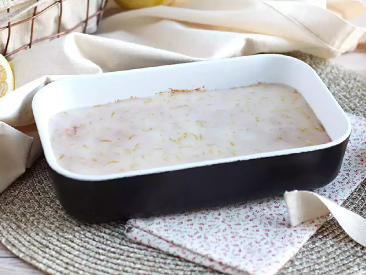 Limon Soslu Limonlu ve Yulaflı Brownie - fotoğraf 5