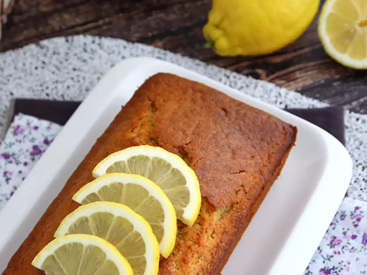 Limonlu Haşhaşlı Kek - fotoğraf 4