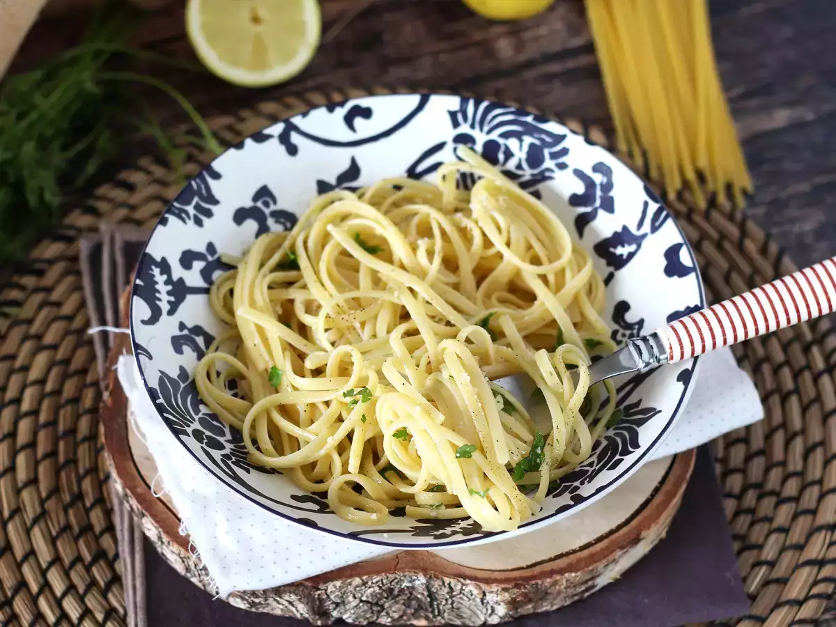 Limonlu makarna - Pasta al limone (gelecekteki favoriniz!) - fotoğraf 4