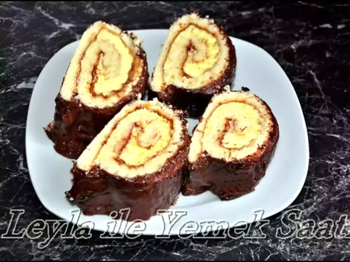 Limonlu Recelli Rulo Pasta