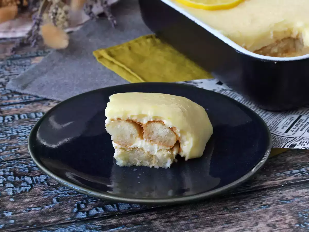 Limonlu tiramisu, keskin bir dokunuşa sahip bir klasik - fotoğraf 3