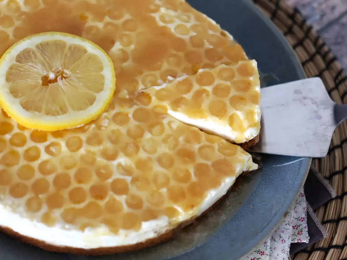Limonlu ve ballı fırınsız cheesecake (pasta süsleme eğitimi) - fotoğraf 5