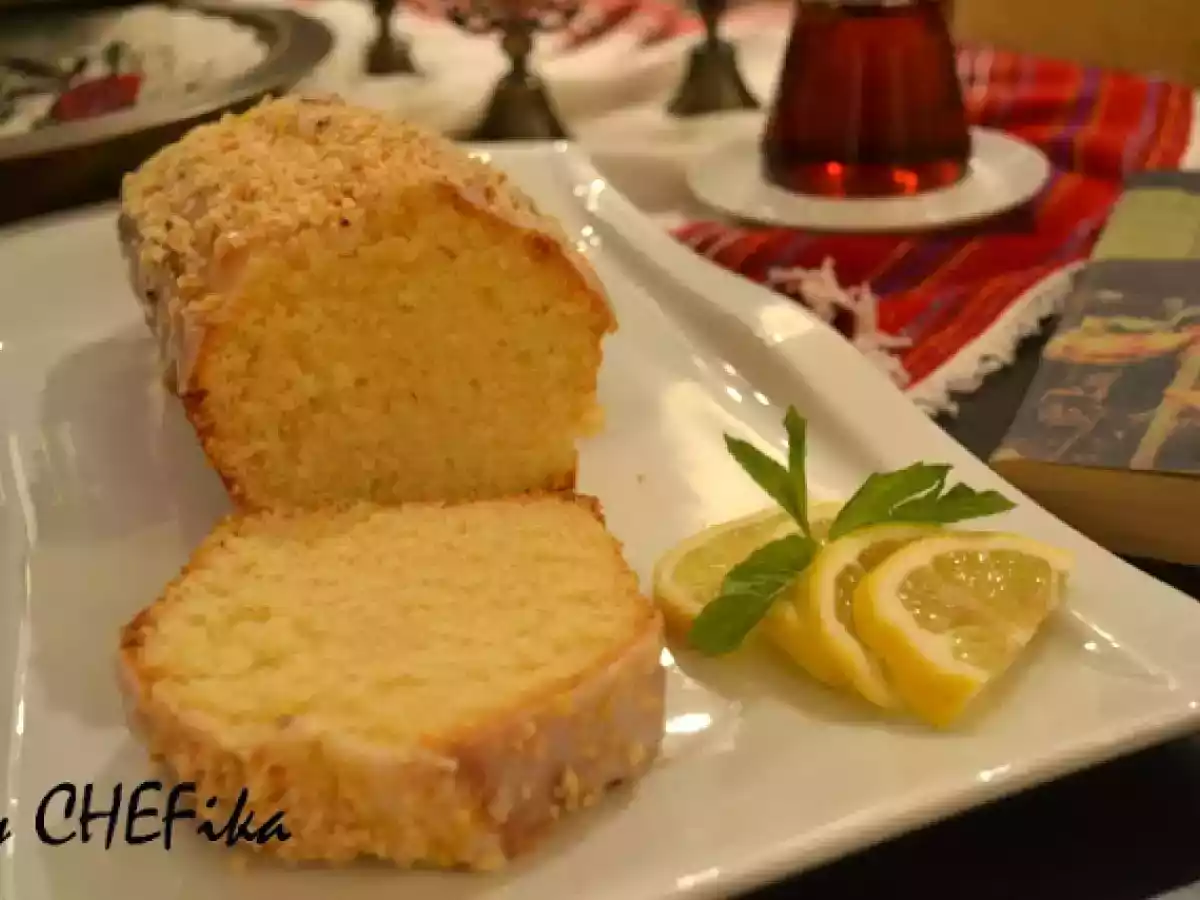 Limonlu ve Glazurlu Kek