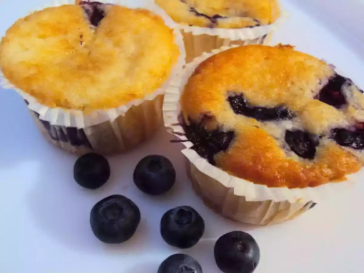 Limonlu Yabanmersinli Muffin - fotoğraf 2
