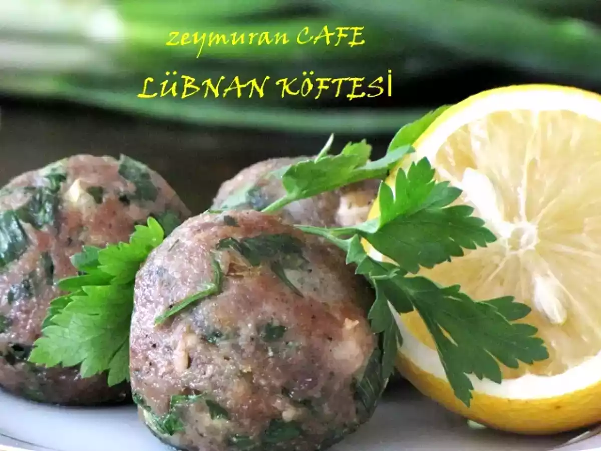 LÜBNAN KÖFTESİ - fotoğraf 2
