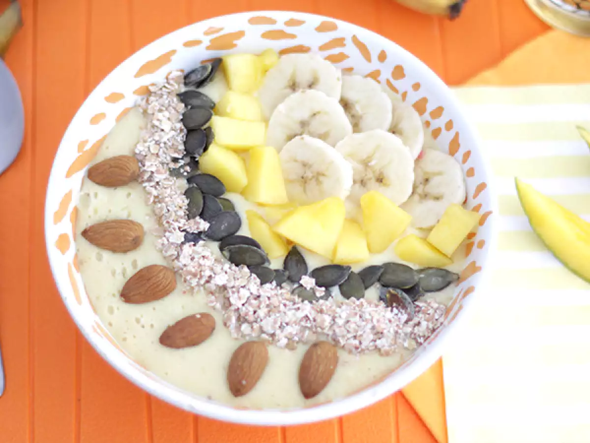Mango muzlu smoothie kasesi - fotoğraf 2