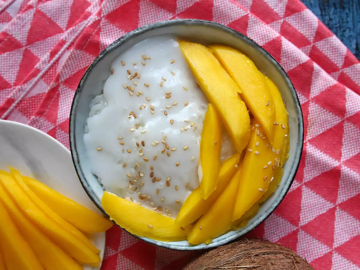 Mango Sticky Rice: Tayland’ın En Nefis ve Rahatlatıcı Tatlısı - fotoğraf 6