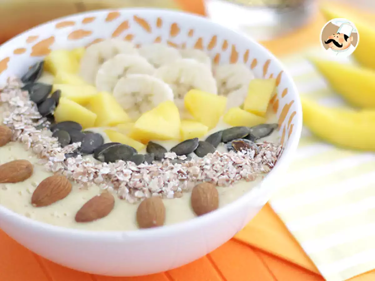 Mango ve Muzlu Smoothie Bowl Tarifi