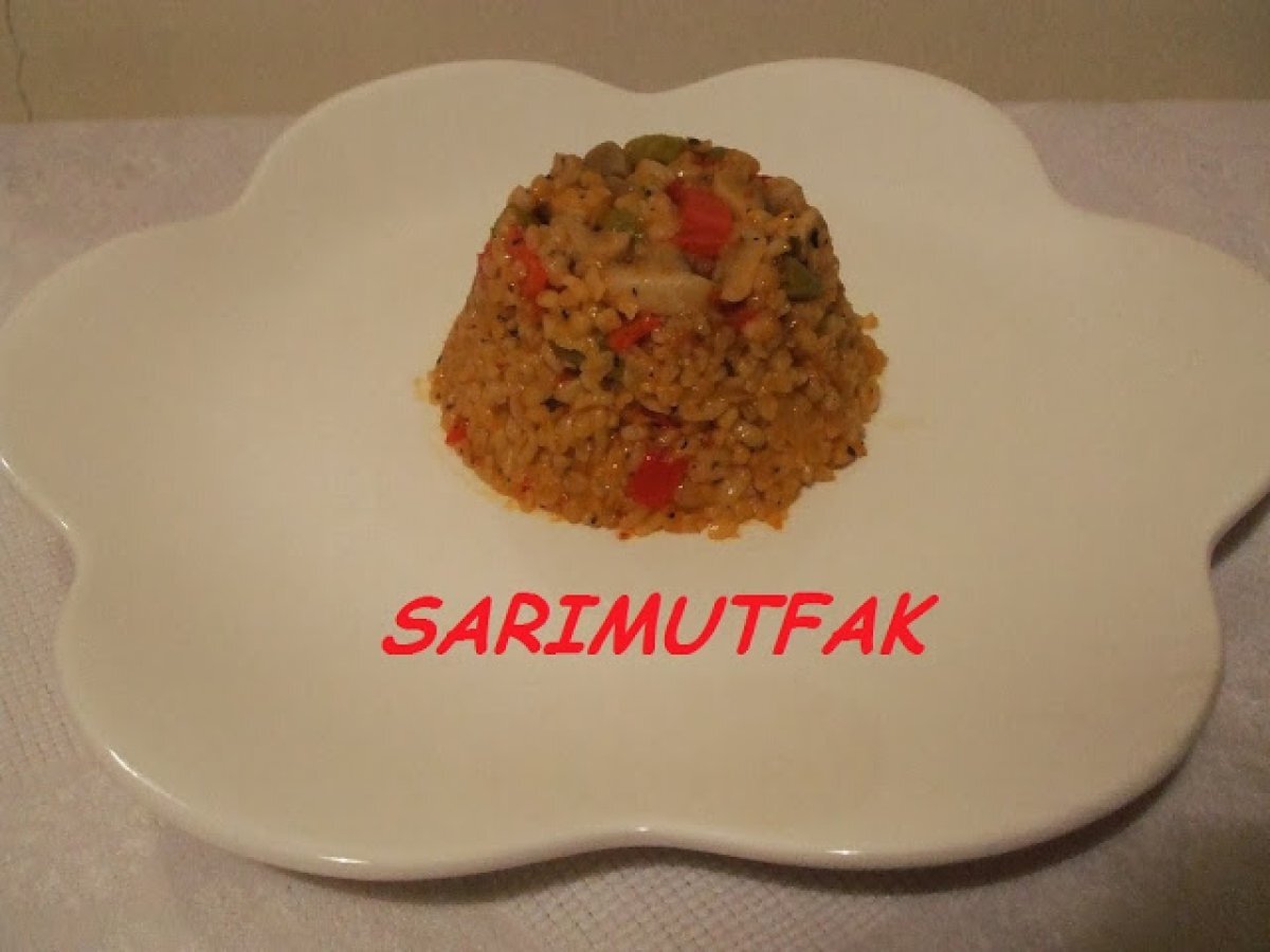 MANTARLI BULGUR PİLAVI