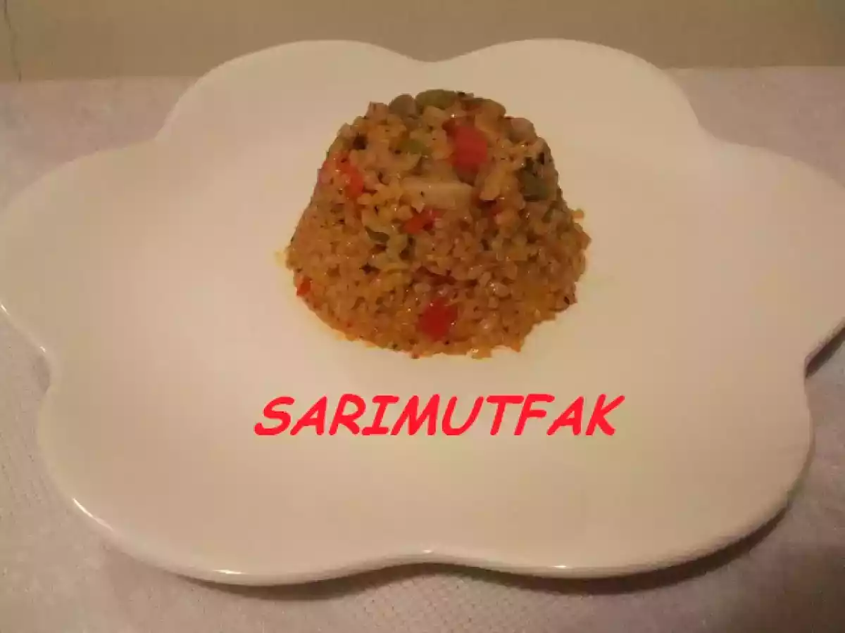 MANTARLI BULGUR PİLAVI