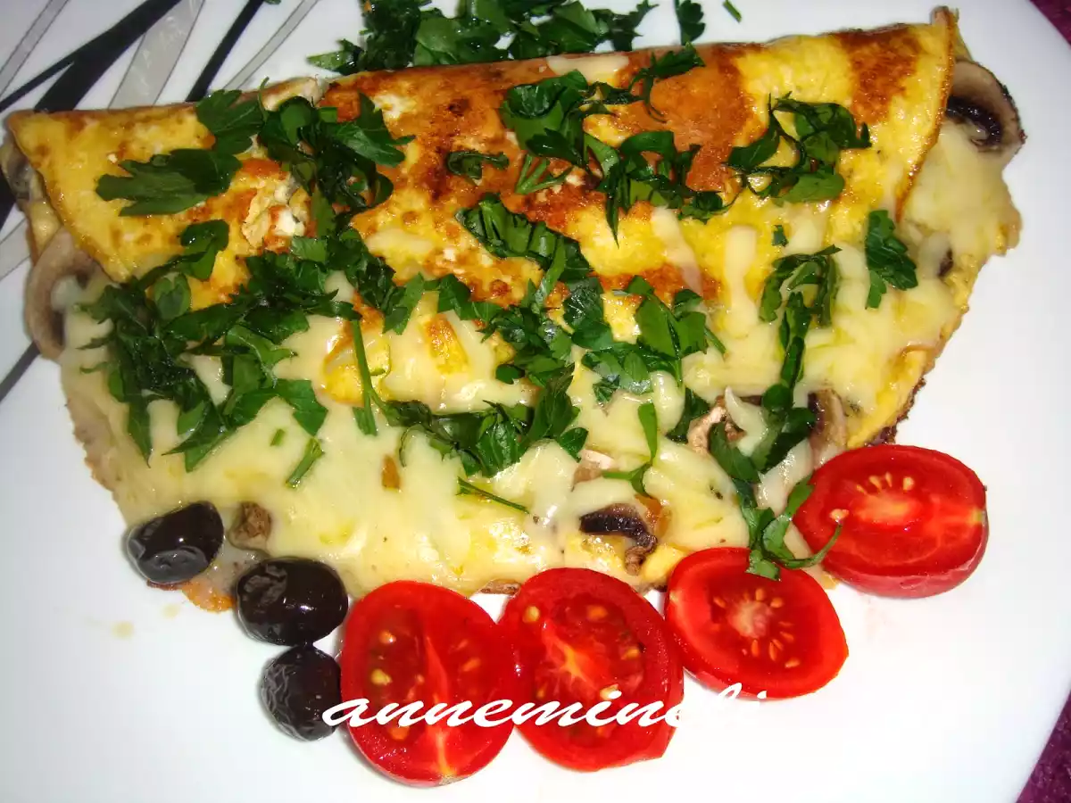 MANTARLI OMLET YAPILIŞI