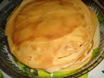 Mantarlı soslu fırın krep
