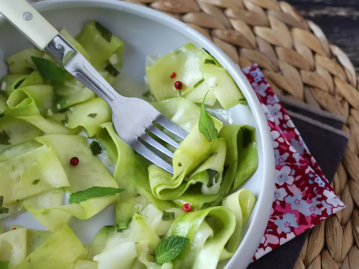 Marine Kabak: Yaz İçin Mükemmel Sebze Carpaccio’su! - fotoğraf 2