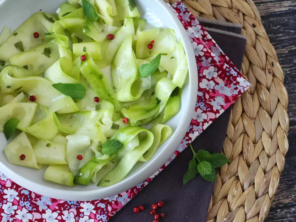 Marine Kabak: Yaz İçin Mükemmel Sebze Carpaccio’su! - fotoğraf 6