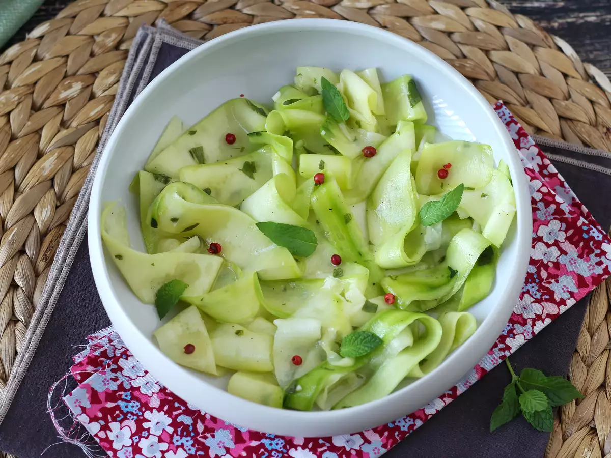 Marine Kabak: Yaz İçin Mükemmel Sebze Carpaccio’su! - fotoğraf 7