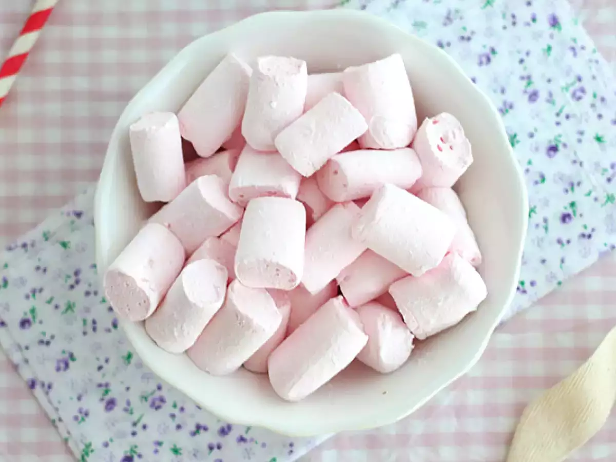 Marshmallow, ev yapımı marshmallow - fotoğraf 3