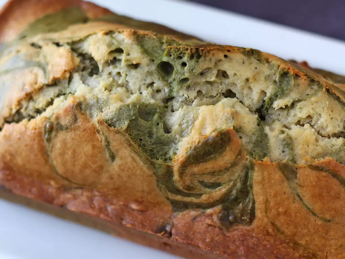 Matcha Çaylı Mermer Kek - fotoğraf 6