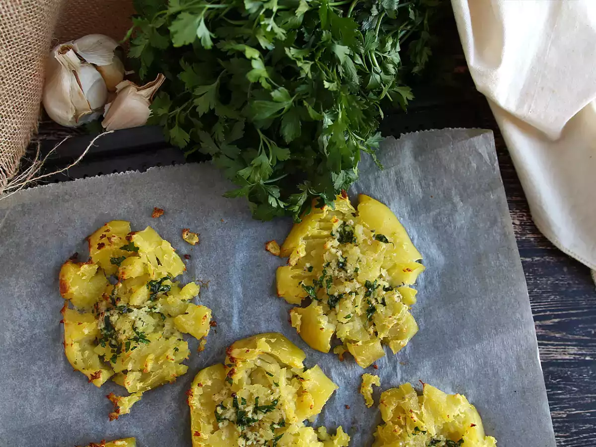 Maydanozlu ezilmiş patates: Et ve balık yemeklerinin yanına ideal! - fotoğraf 4