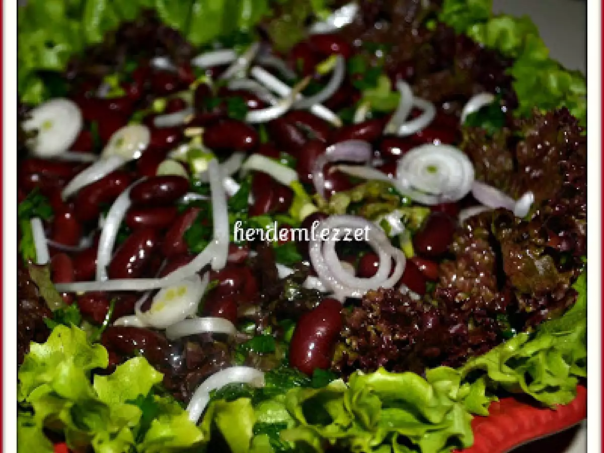 MEKSİKA FASÜLYESİ SALATASI - fotoğraf 2