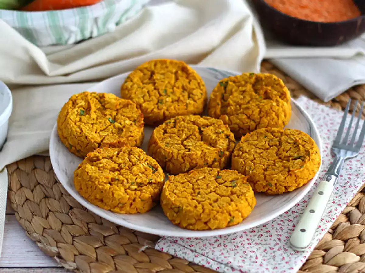 Mercan mercimek ve havuçlu galette - fotoğraf 2