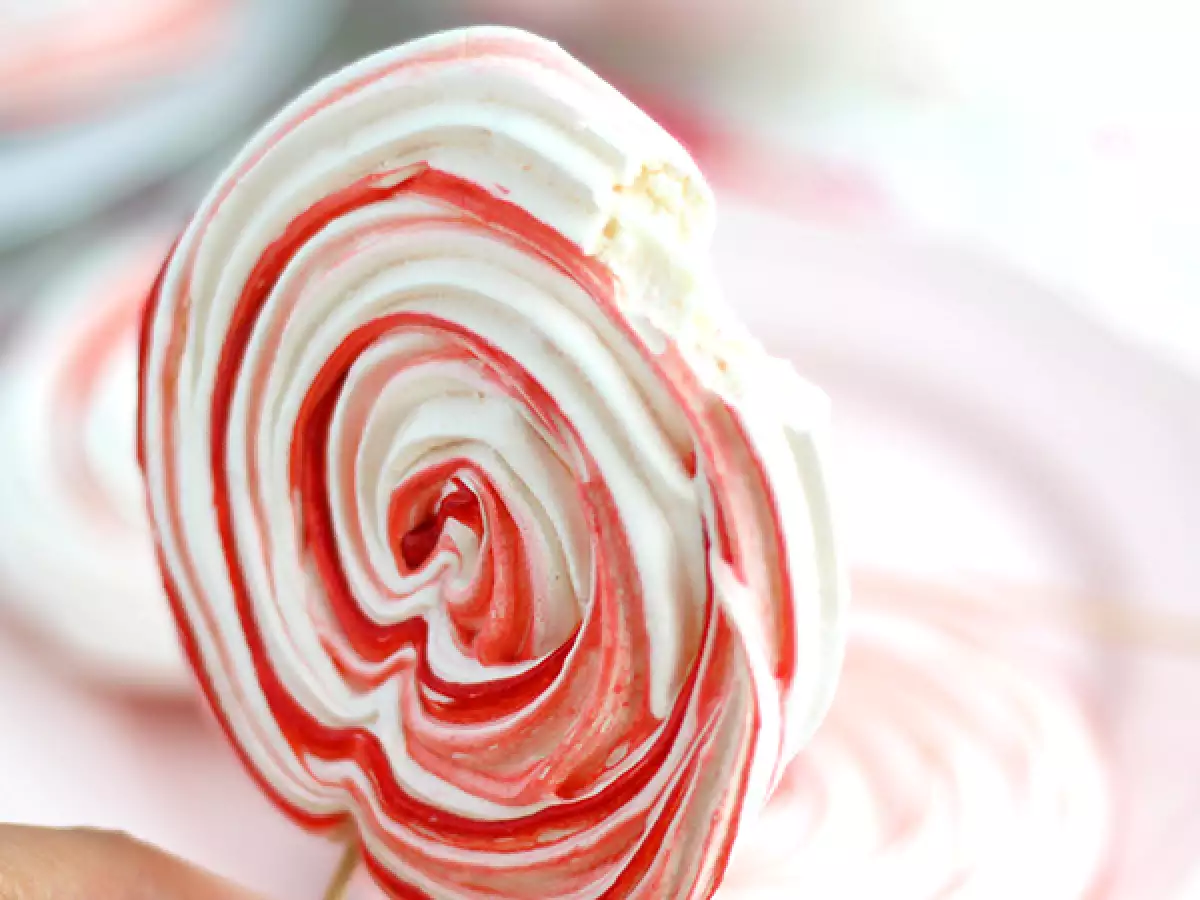 Meringues lolipoplar - fotoğraf 3