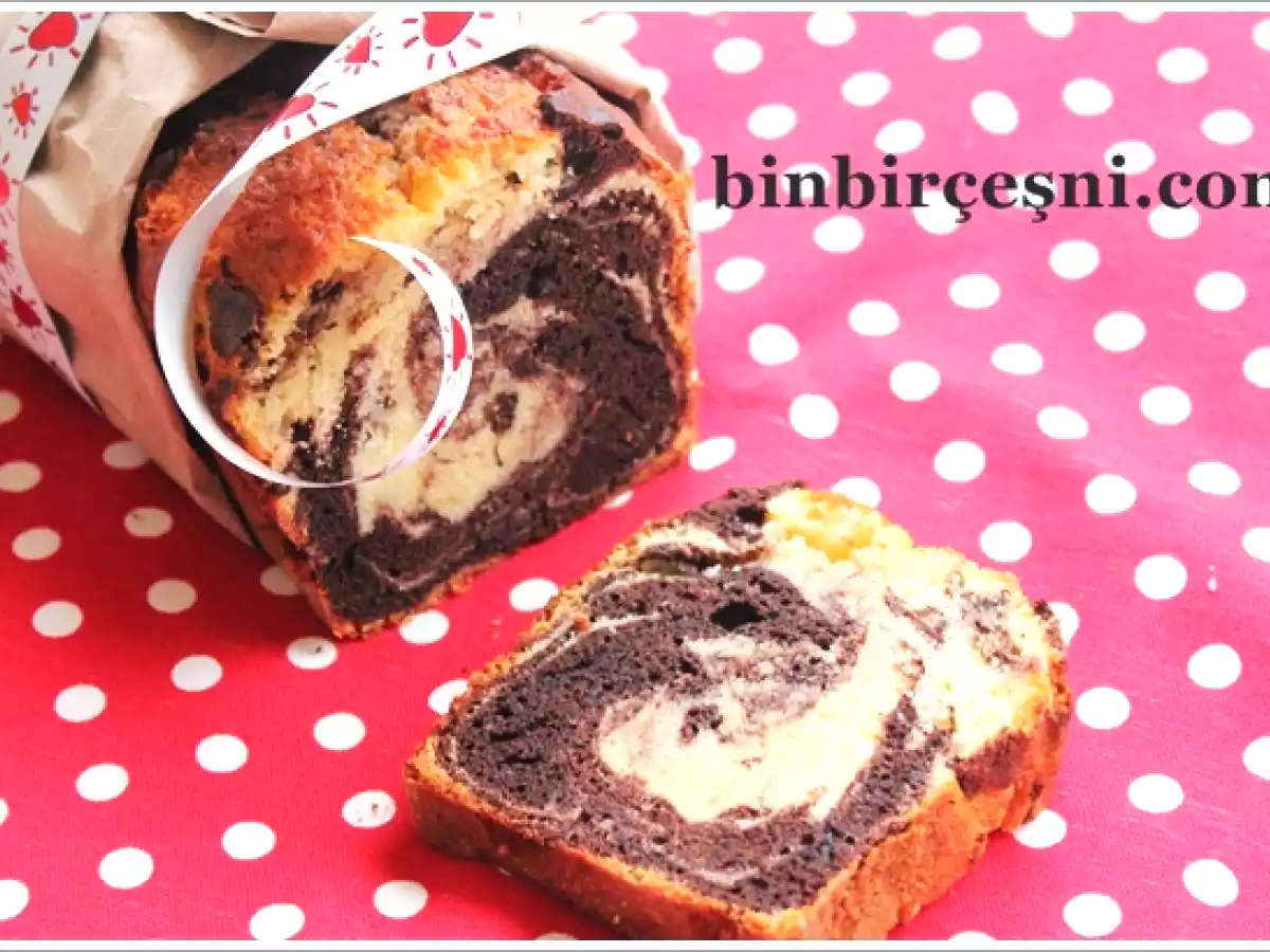 Mermer Kek -Marble Cake - fotoğraf 2