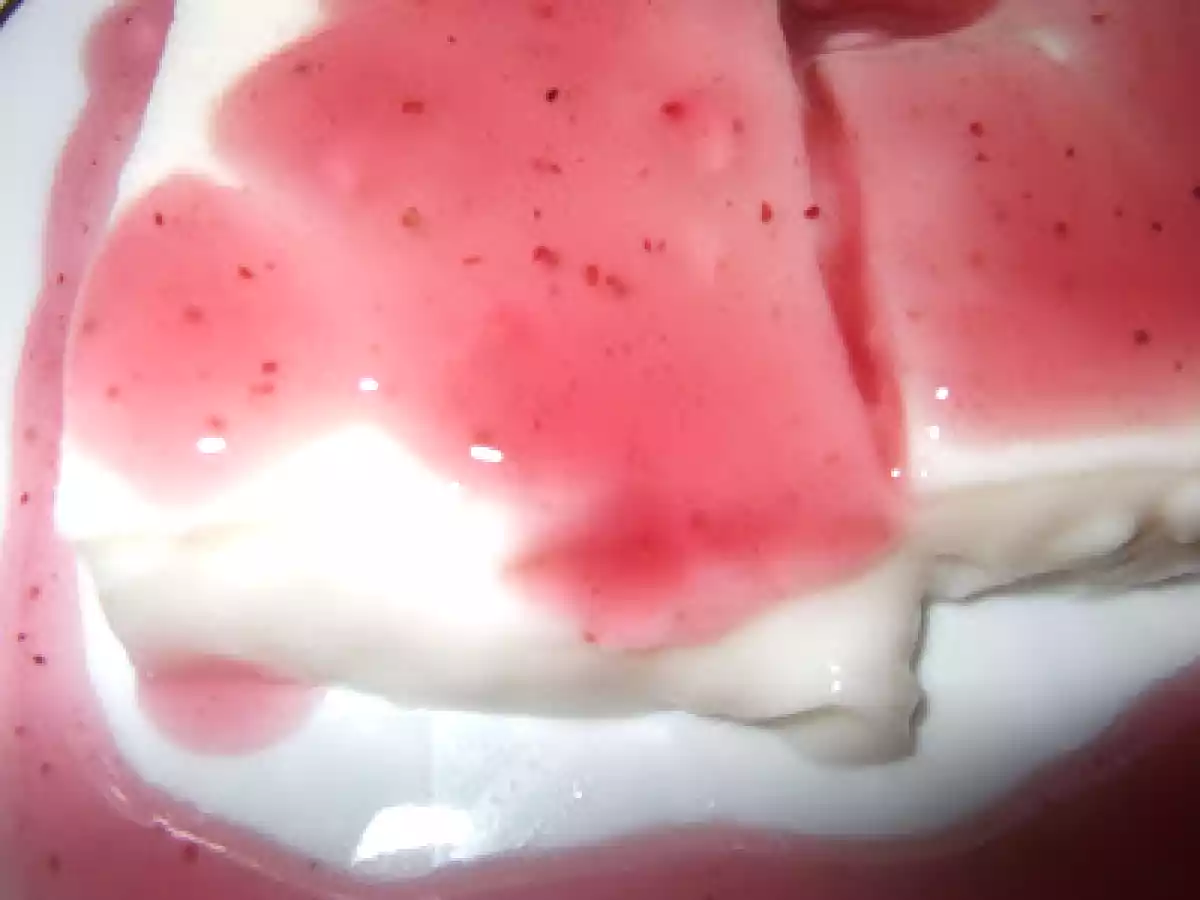 Meyve soslu su muhallebisi - fotoğraf 2