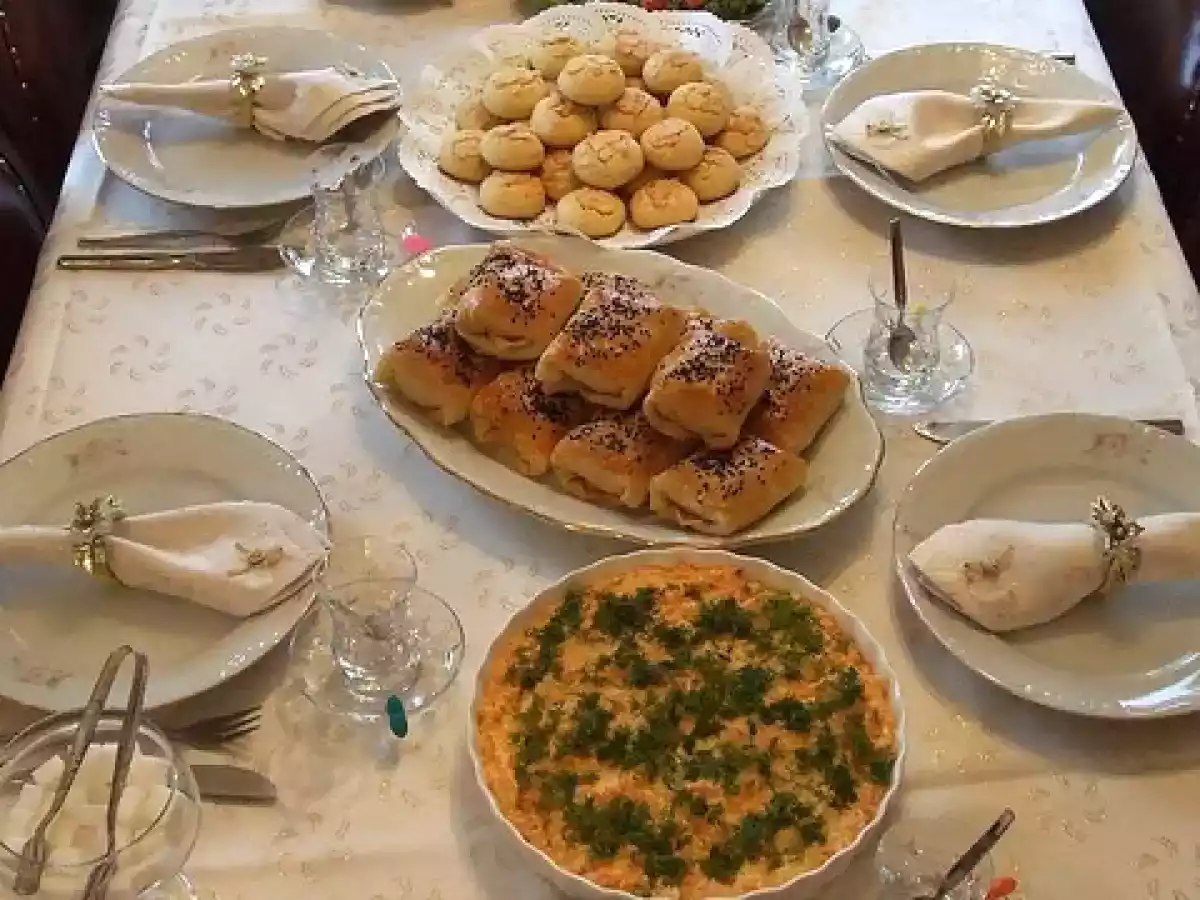 MİSAFİR MENÜSÜ VE FİLE BADEMLİ KURABİYE - fotoğraf 2