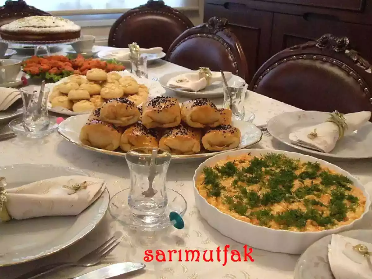 MİSAFİR MENÜSÜ VE FİLE BADEMLİ KURABİYE - fotoğraf 3