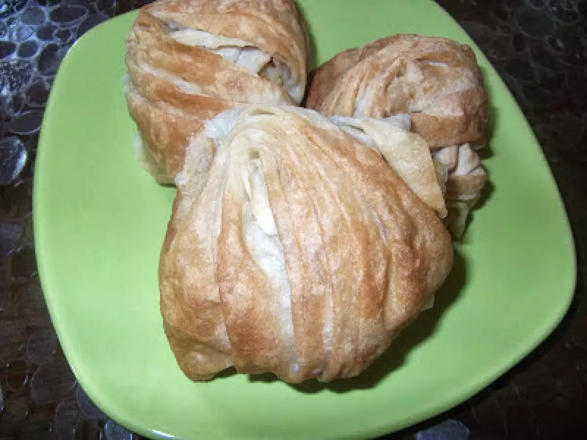 Midye börek (pileli börek) nasıl yapılır - fotoğraf 2
