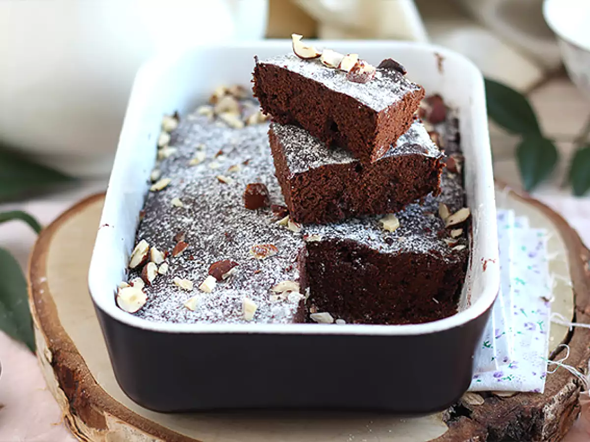 Mikrodalga brownie - fotoğraf 2