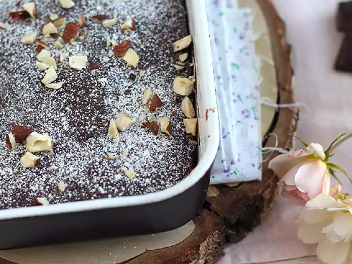 Mikrodalga brownie - fotoğraf 3