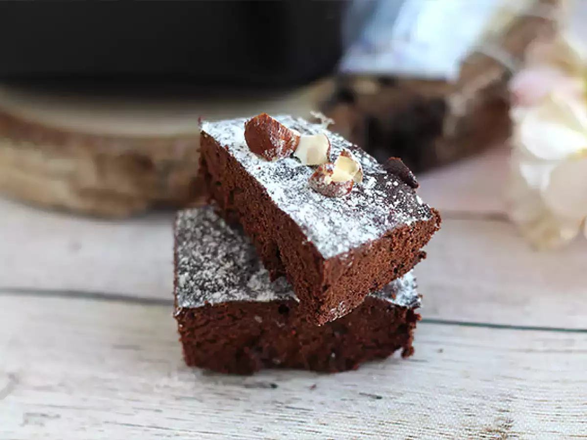 Mikrodalga brownie - fotoğraf 6