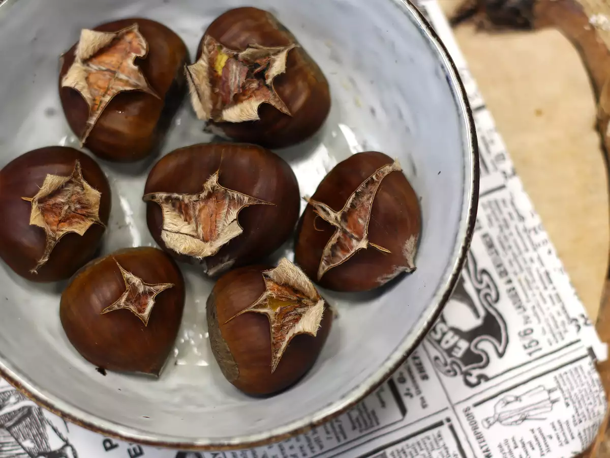 Mikrodalga kestaneler, sadece 3 dakikada hazır! - fotoğraf 2
