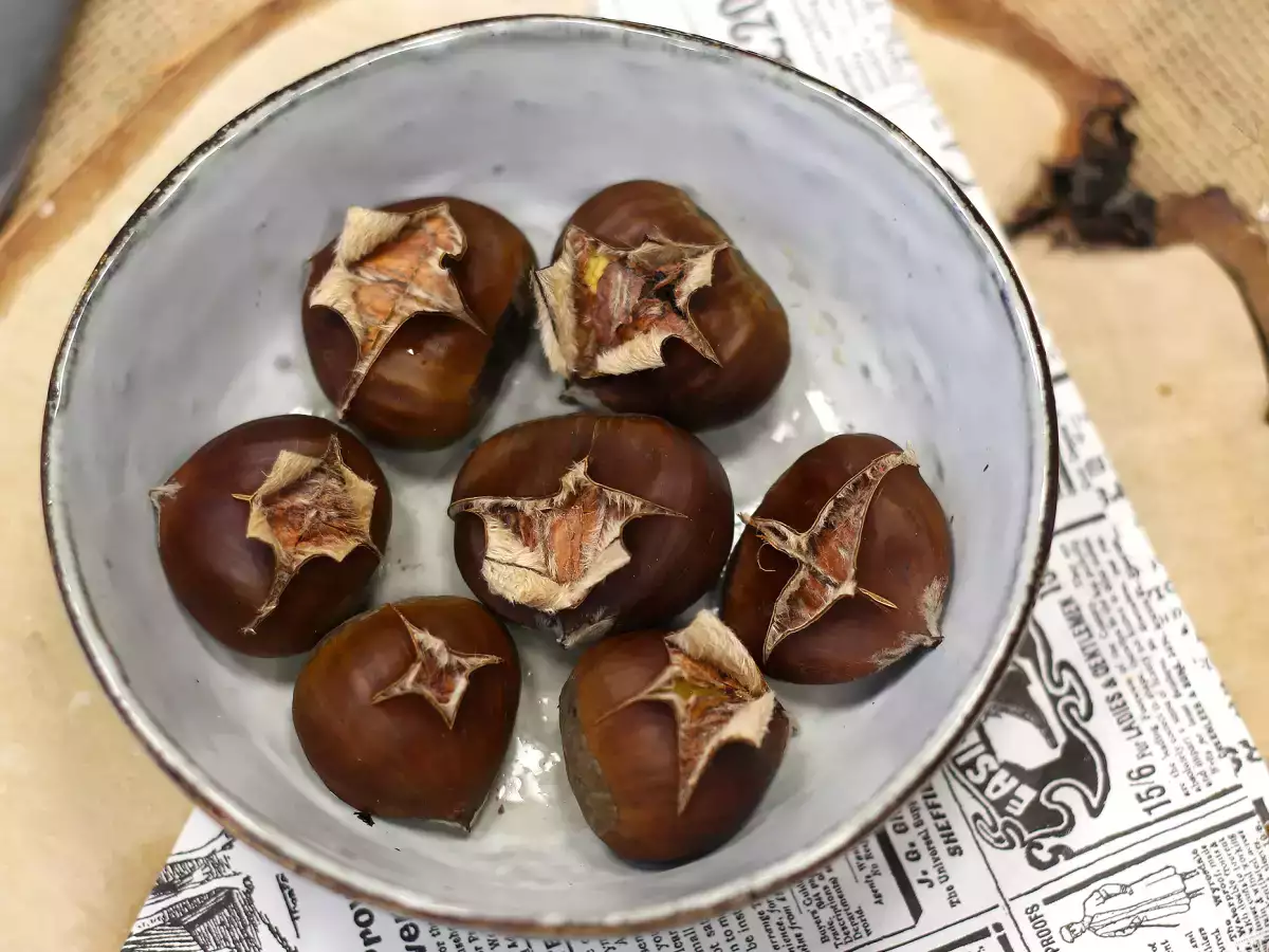 Mikrodalga kestaneler, sadece 3 dakikada hazır! - fotoğraf 5