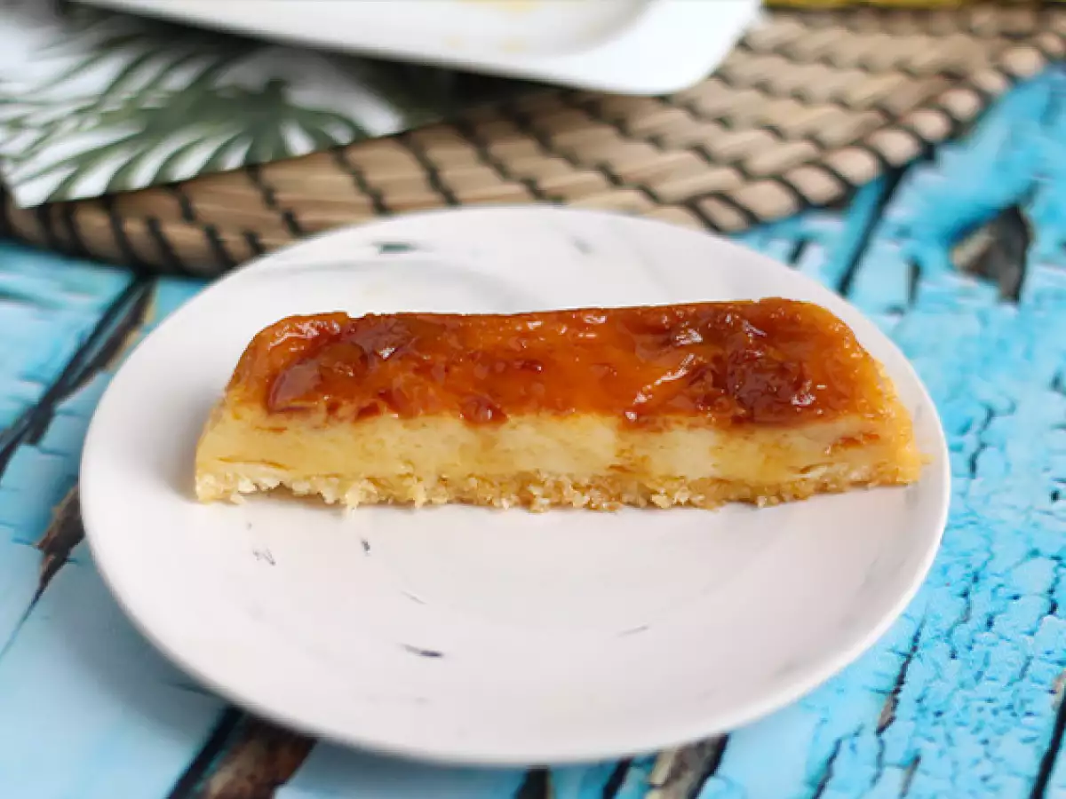 Mikrodalgada 8 Dakikada Hindistan Cevizli Flan - fotoğraf 3