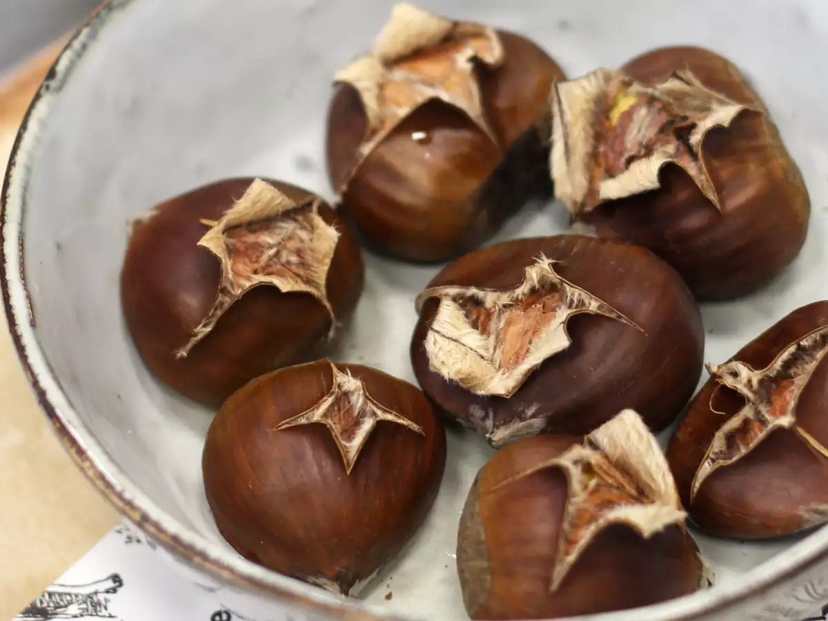 Mikrodalgada kestane: sadece 3 dakikada hazır! - fotoğraf 4