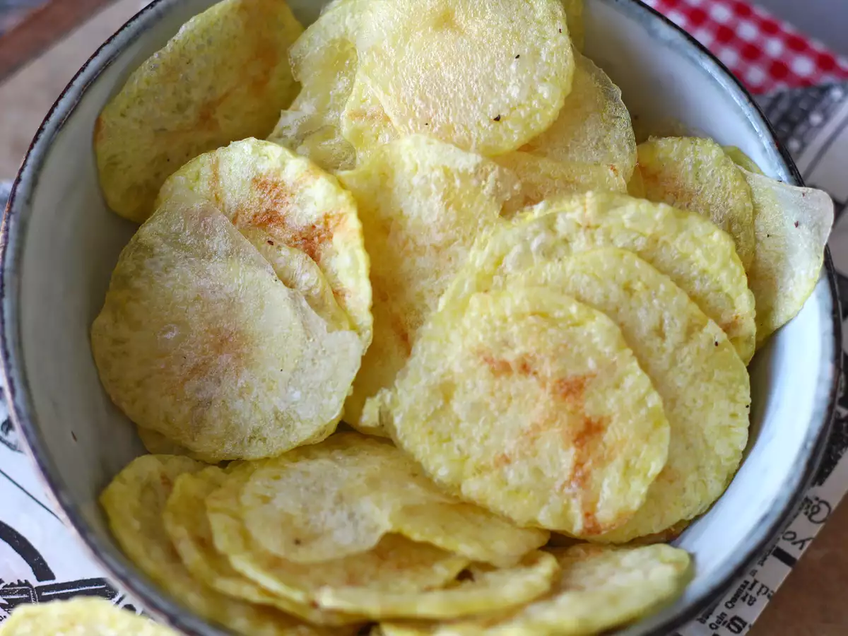 Mikrodalgada Patates Cipsi - fotoğraf 4