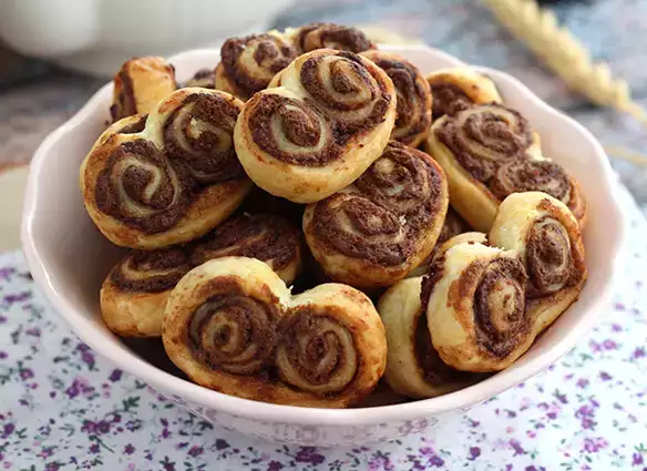 Milföy hamuru palmiers
