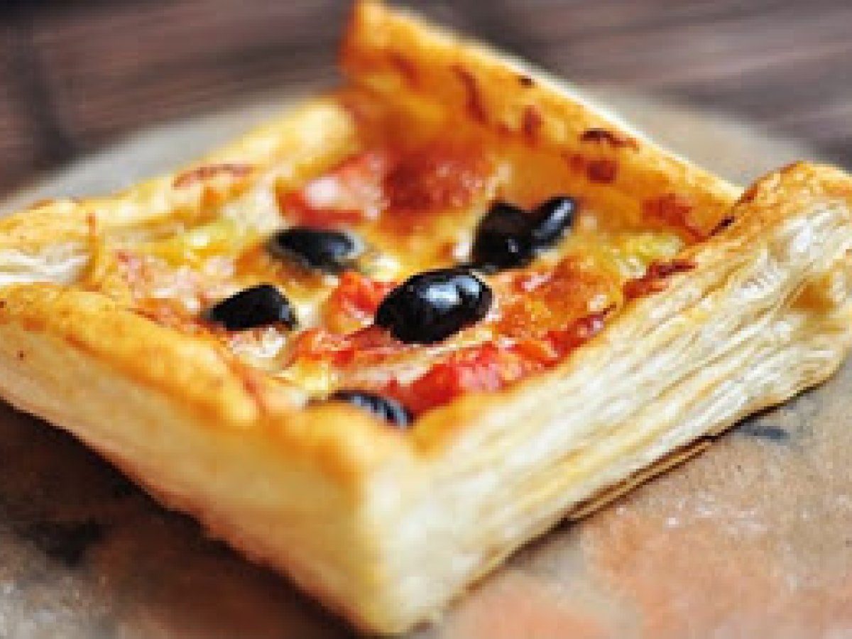 Milföy pizza tarifi