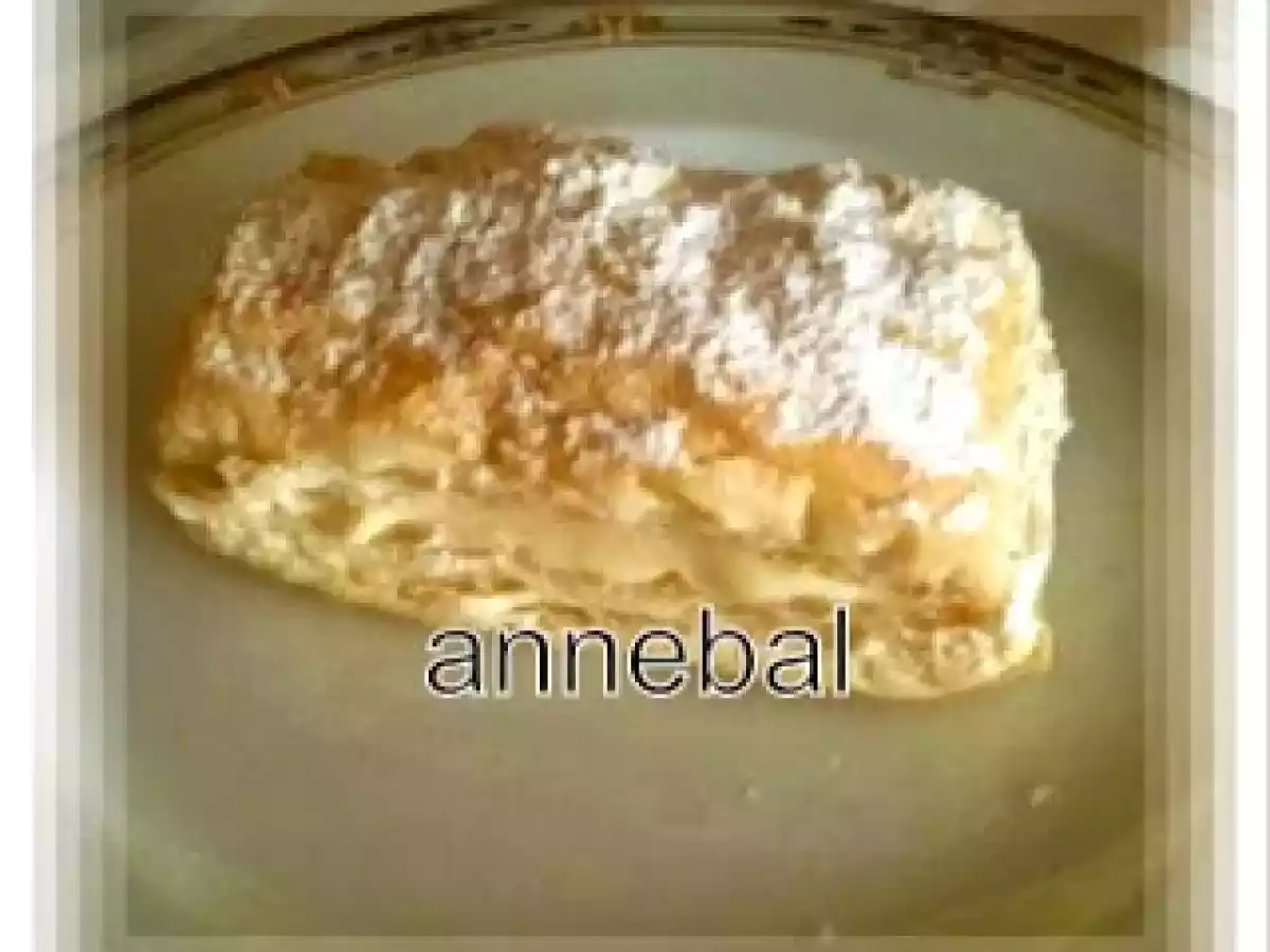 Milföylü kolay pasta