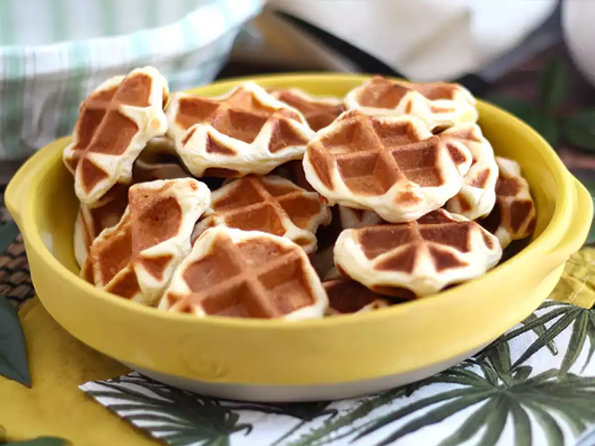 Mini çikolatalı waffle - fotoğraf 2