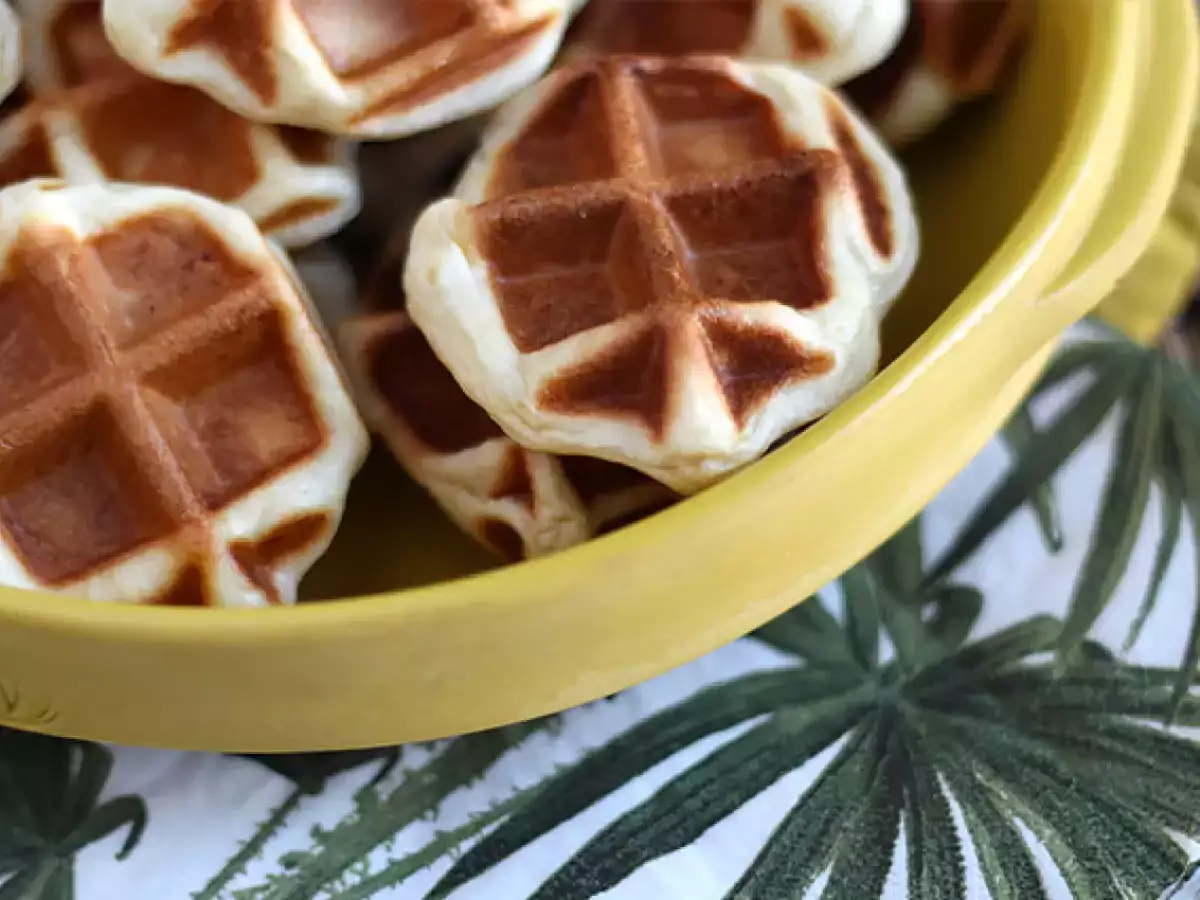 Mini çikolatalı waffle - fotoğraf 5