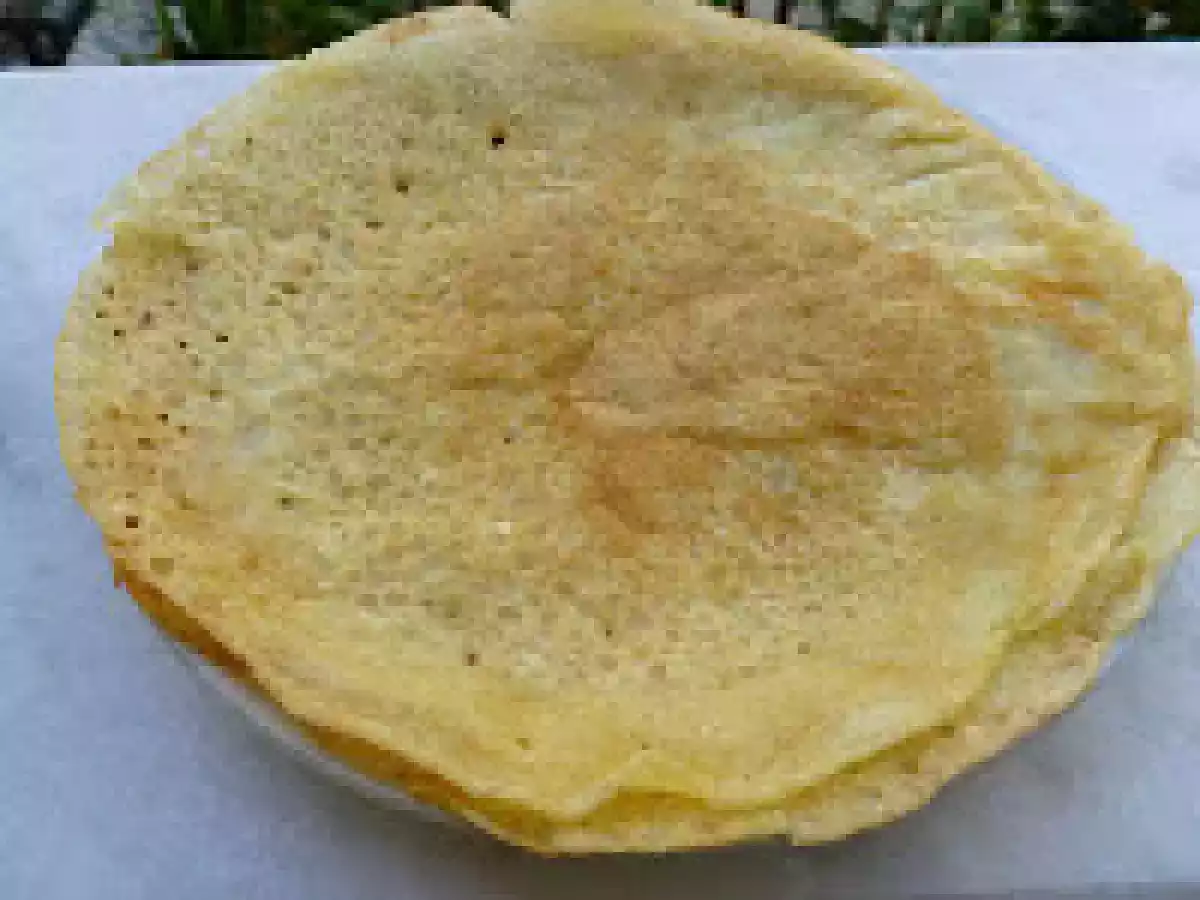 Misir unlu vegan krep - fotoğraf 3
