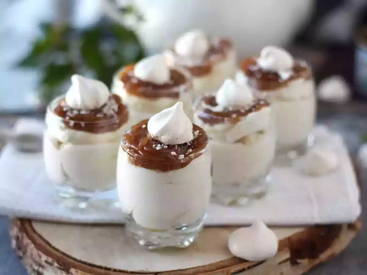 Mont Blanc tarzı kestane kremalı bardaklar - fotoğraf 6