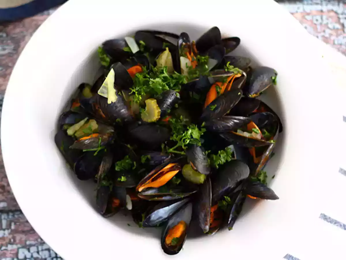 Moules marinières, basit ve lezzetli bir tarif - fotoğraf 3