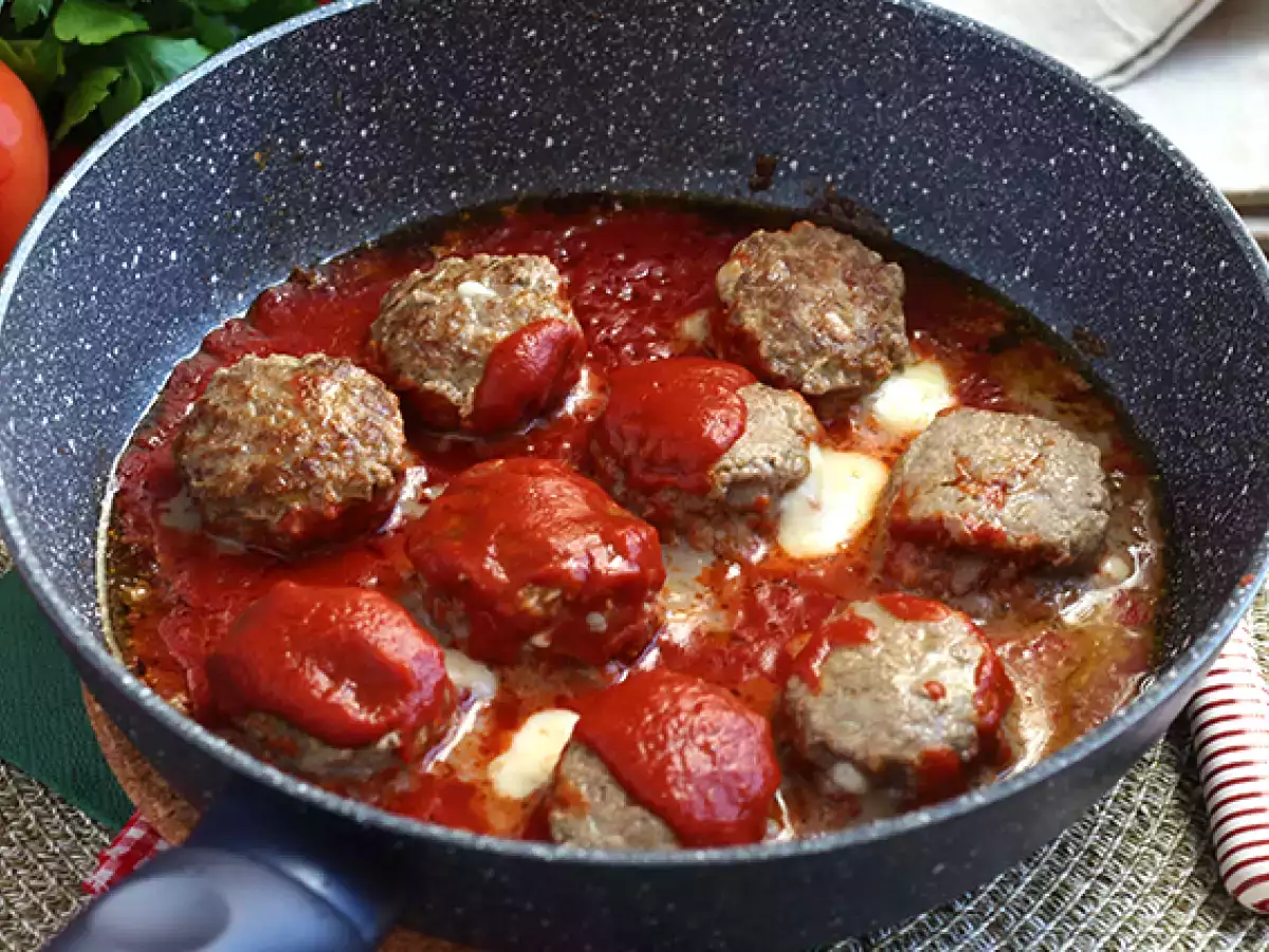 Mozzarella Dolgulu Dana Köftesi - fotoğraf 4